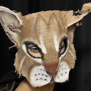 Cat Mask - Adult Halloween Costumes for Parades, Masquerades & Photo Props - Kitty Cat Masks