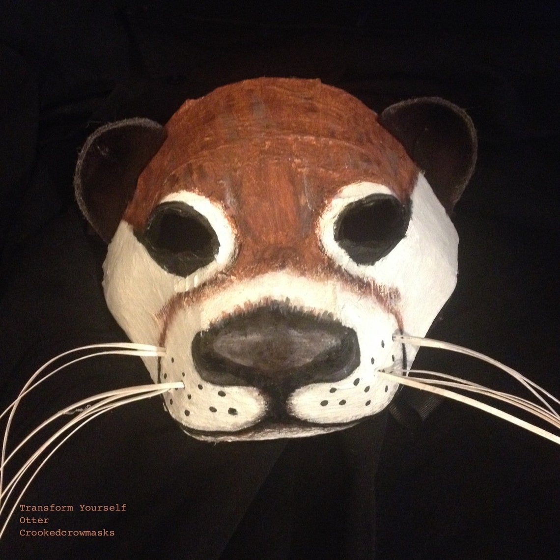 Otter Mask Sea Otter Mask Animal Masquerade Mask Adult | Etsy