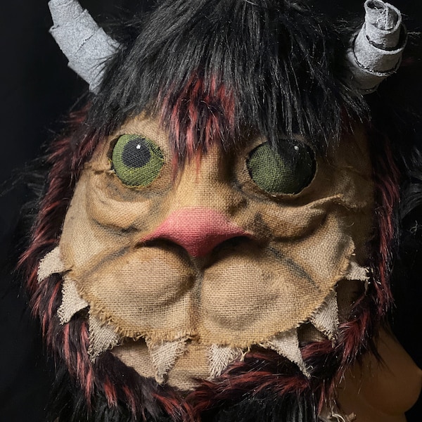 Giant Wild Thing Mask - Mardi Gras - Halloween Costume - Handmade Custom Photo Shoot and Parade Props