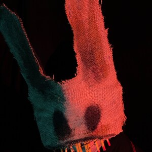 Set of Three 3 Scary Rabbit Masks Set of Three 3 Creepy - Etsy