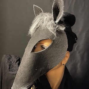 Máscara de caballo para desfile de Mardi Gras, Halloween, sesiones de vídeo y fotos