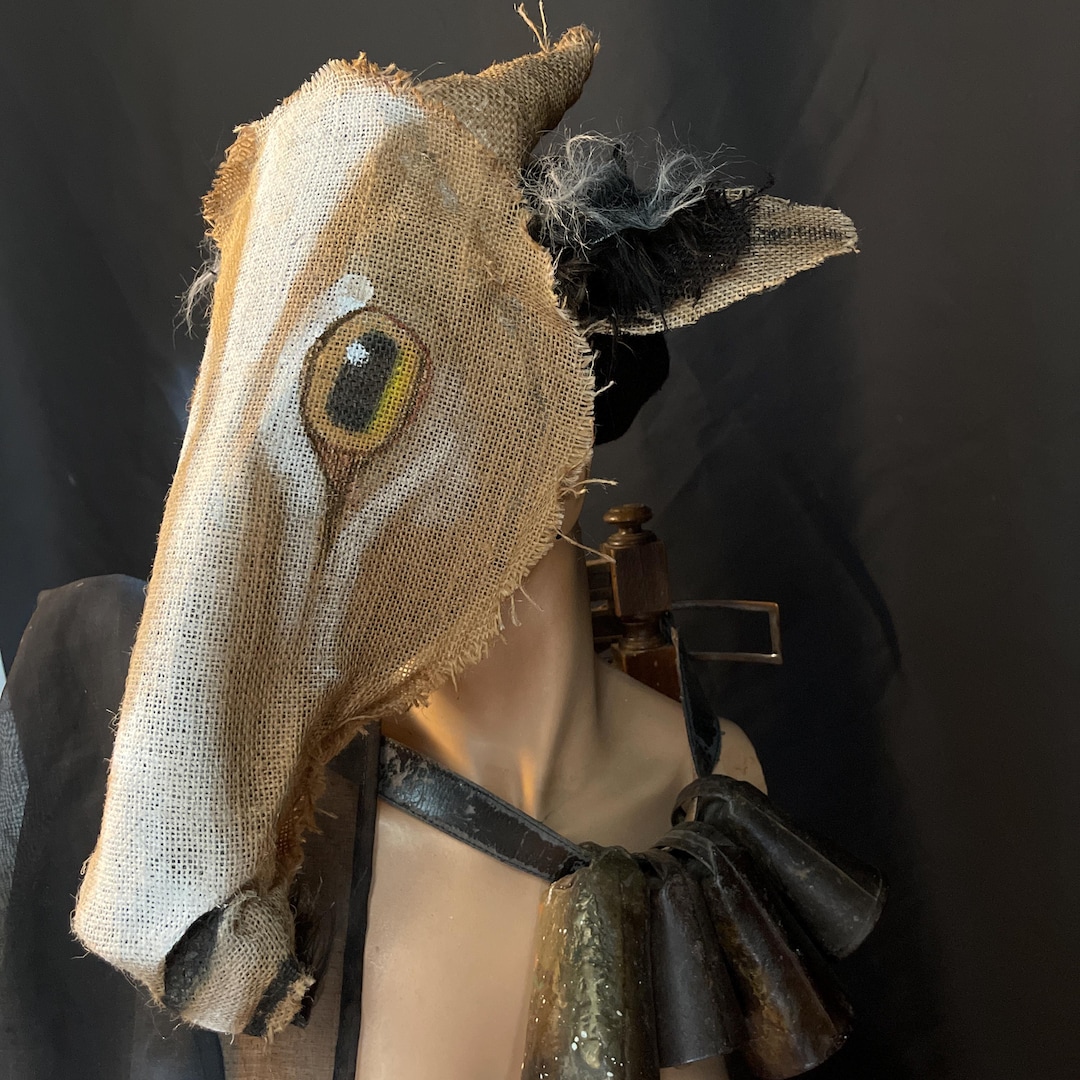 Goat Mask: Animal Head, Masquerade, Halloween, Photo Prop - Etsy