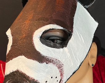 Otter Masquerade Mask: Handmade Cosplay Costume Prop