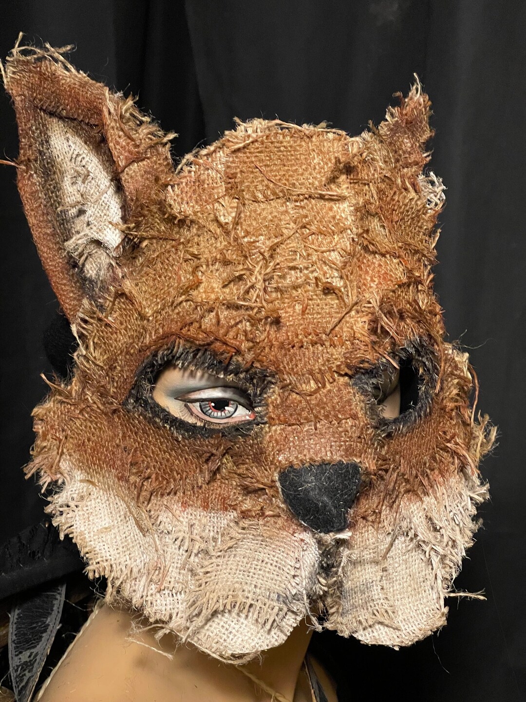 Fox Mask for Halloween Costume, Masquerades, Mardi Gras Parade ...