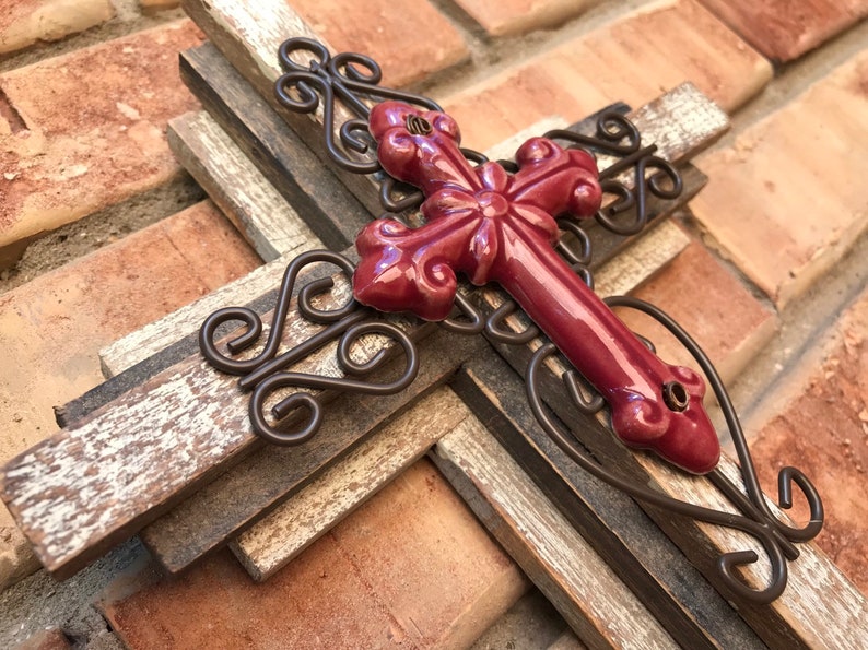 WALL CROSS Wood Cross Decor Wood Wall Hanging Crosses for Etsy