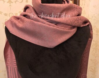 Cashmere, Cashmere Scarf, Pink Scarf, Wrap, Pashmina, Anniversary Gifts For Her, Gifts For Mom, Mother’s Day Gifts, Accessories