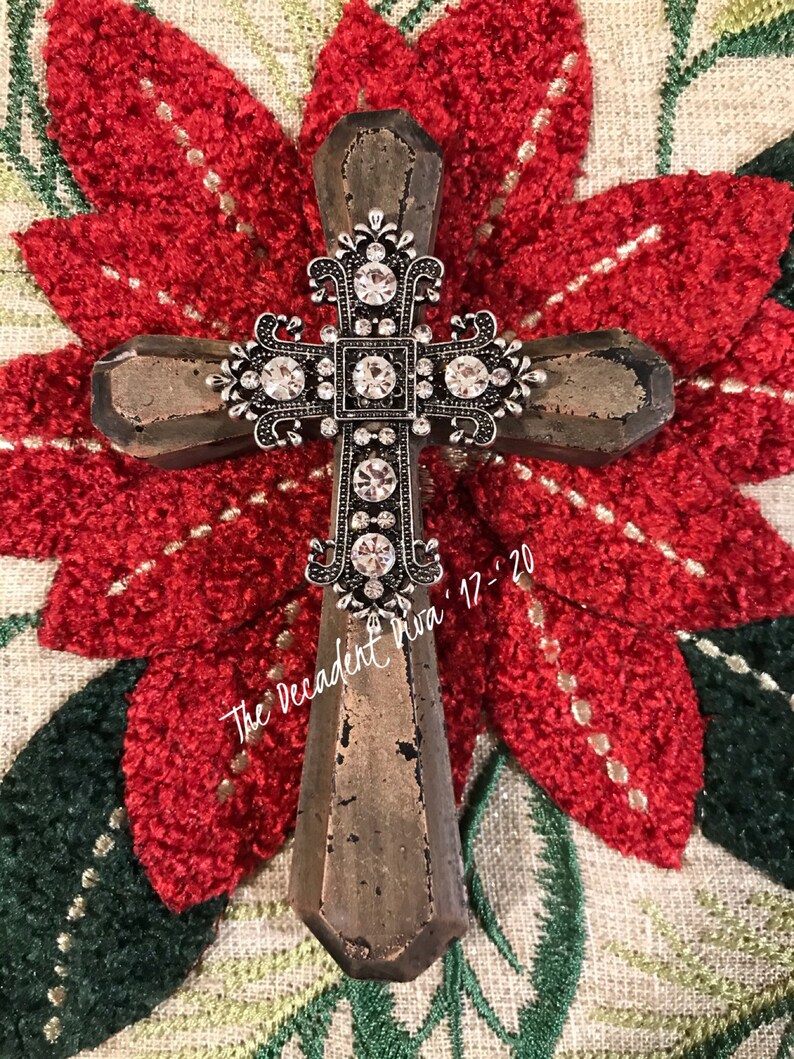 CROSS Wall Cross Wooden Cross Handmade Wood Cross Etsy