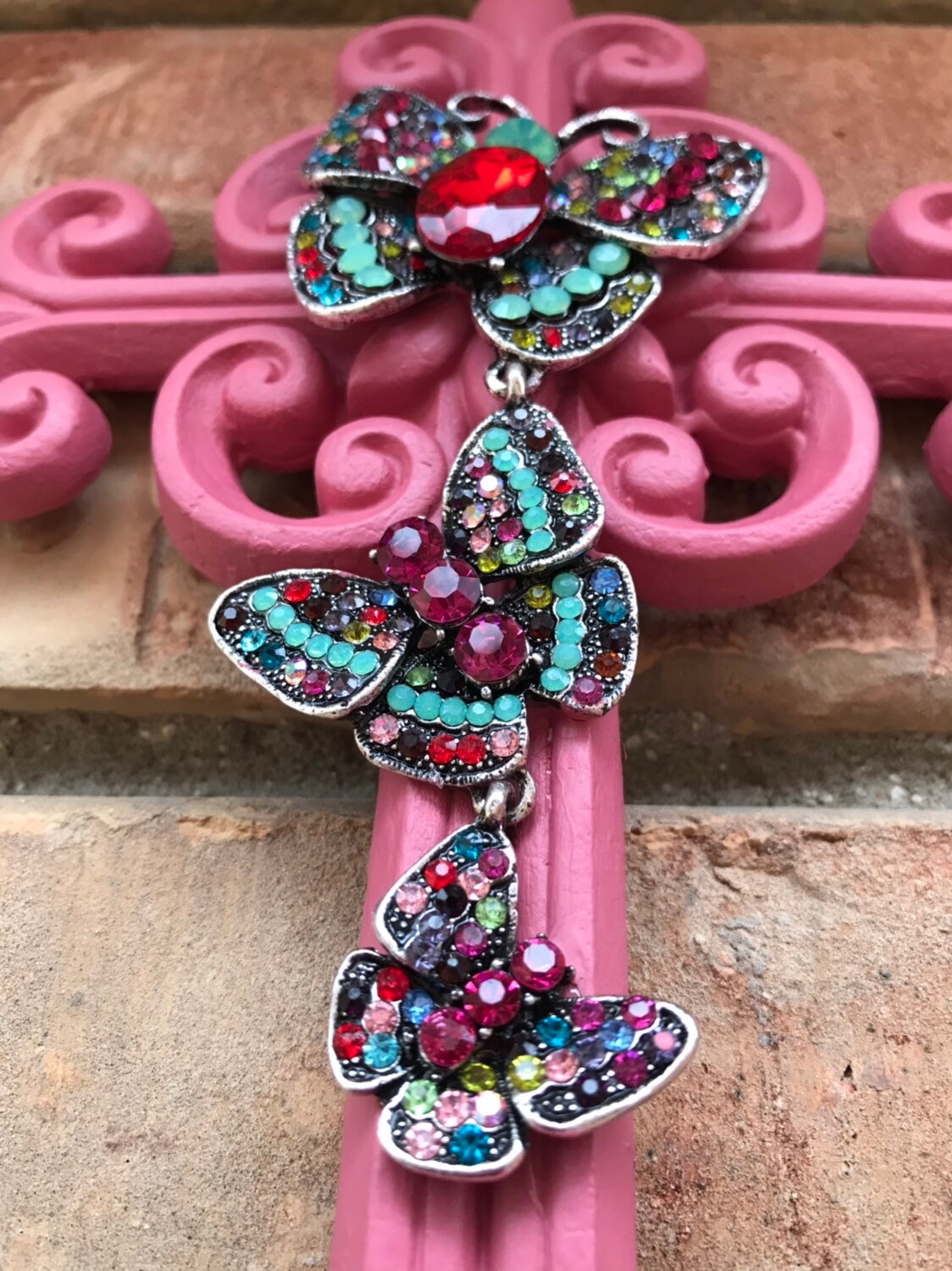 WALL CROSS DECOR Fleur De Lis Wall Decor Wall Crosses For Etsy