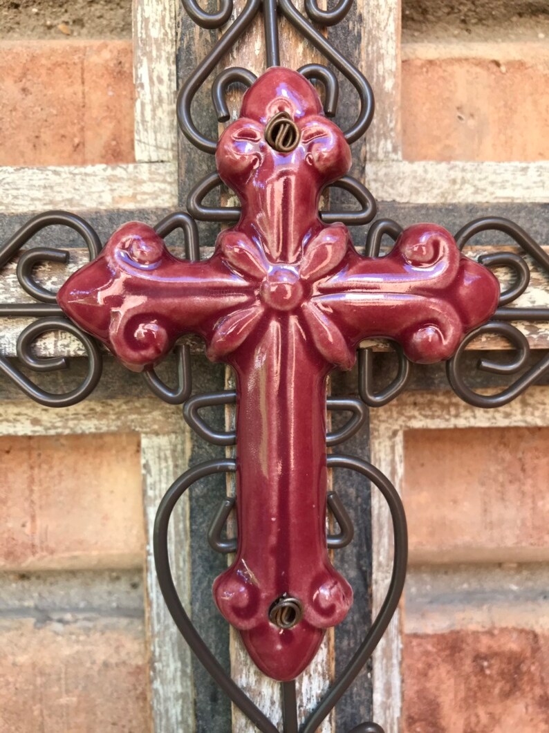 WALL CROSS Wood Cross Decor Wood Wall Hanging Crosses for Etsy