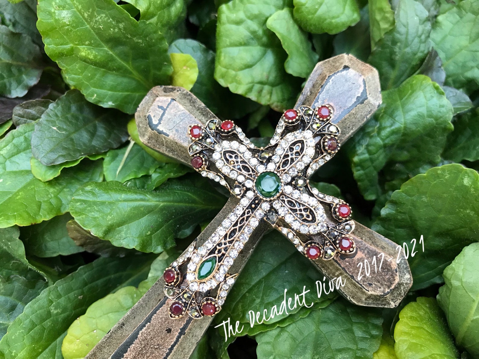 WALL CROSS DECOR Wall Decor Wall Crosses for Decor Emerald Etsy