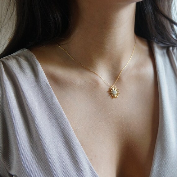 Summer Wedding Necklace Cubic Zirconia 