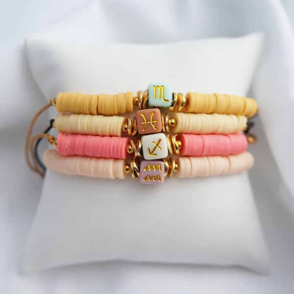 Zodiac Sign Bracelet Etsy