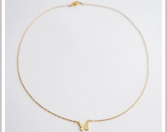 Ultra Dainty Tiny Butterfly Charm Necklace Minimalist Butterfly Necklace Wedding Bridesmaid Gifts Friendship Gift Idea Mother Daughter Gifts