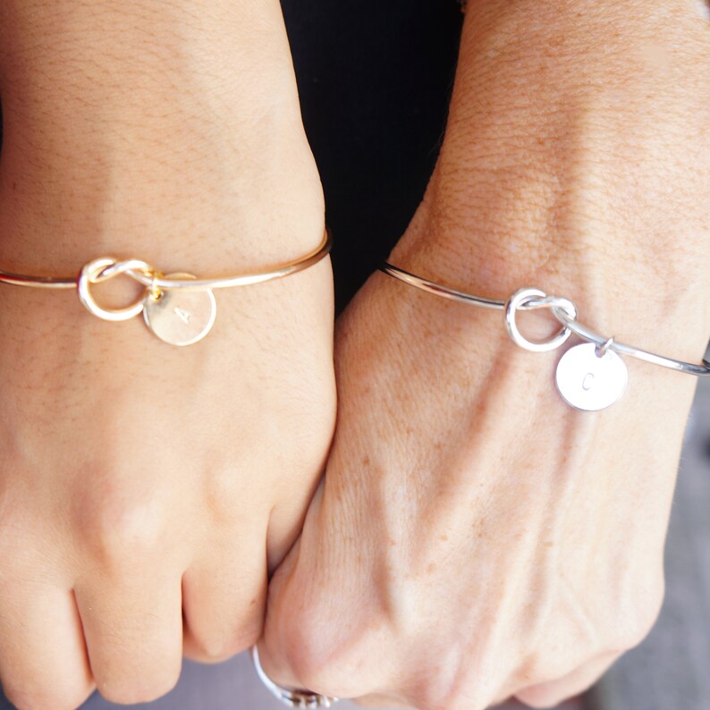 Mother Bracelet Mom Daughter Personalized Bracelet Adjustable Etsy