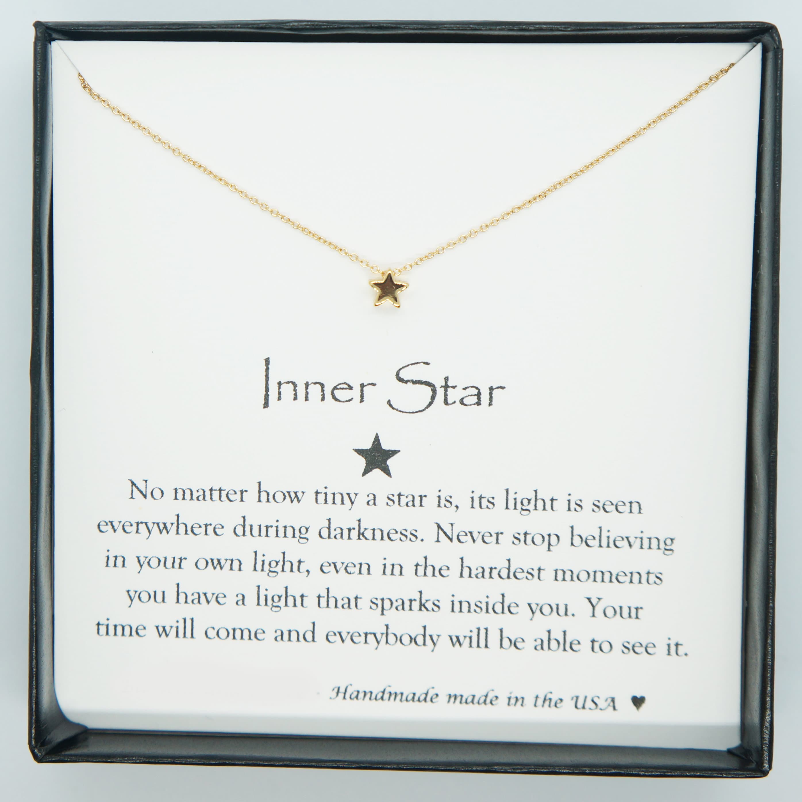 Tiny Star Initial Necklace Personalized Celestial Jewelry