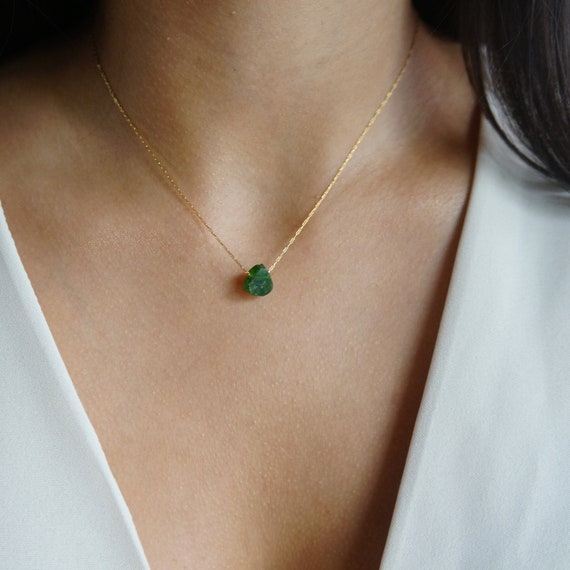 Diopside necklace best sale