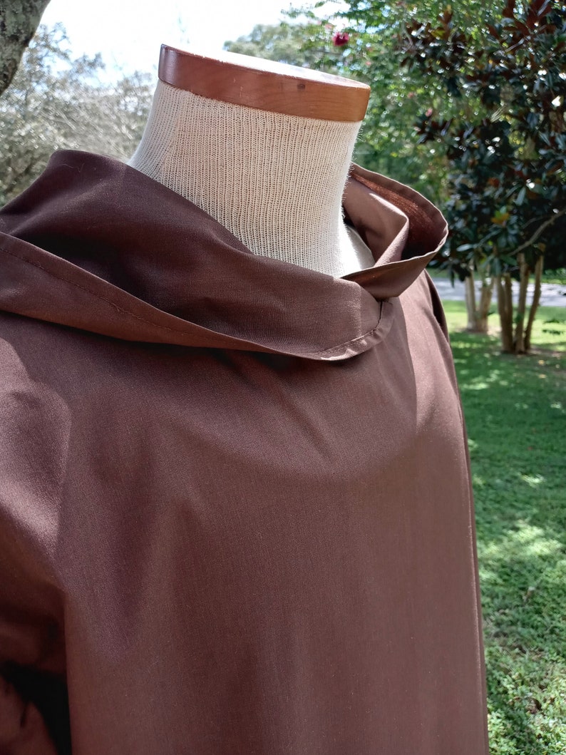 Hooded Work Tunic for Franciscan Benedictine Dominican Etsy