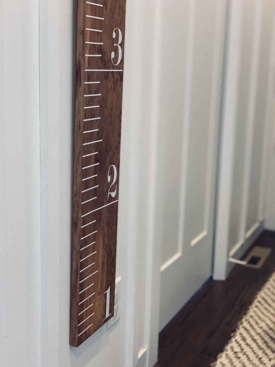 Growth Ruler 7 Feet Wall Decor Modern Farmhouse Wood Etsy