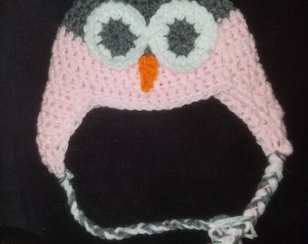 Infant/Toddler Owl Hat