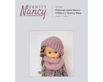 Tutorial de gorrito y bufanda para Nancy