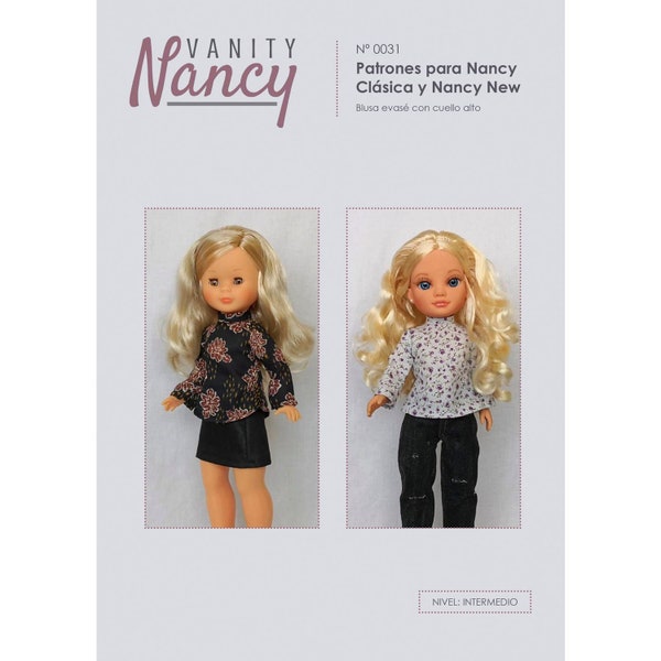 Blusa de cuello alto para Nancy de Famosa