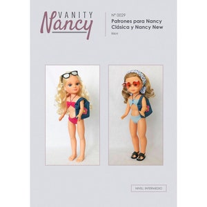 Bikini pattern in pdf for Nancy de Famosa