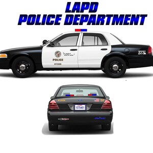 1/18 police cars with lights - Etsy 日本
