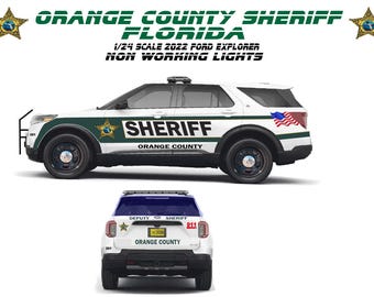 1/18 Scale Kentucky State Trooper Police Die-cast Ford Explorer