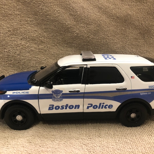 Diecast Police Cars With Working Lights and Sirens Etsy