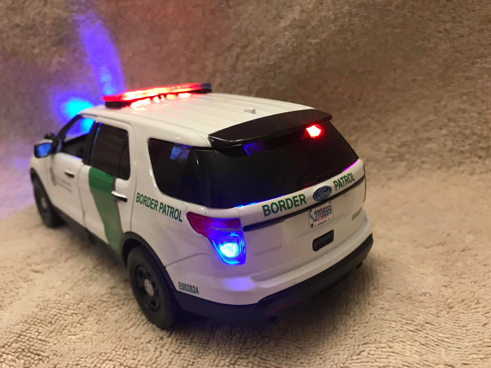 1/24 Scale United States Border Patrol Die Cast Model Car Ford Etsy