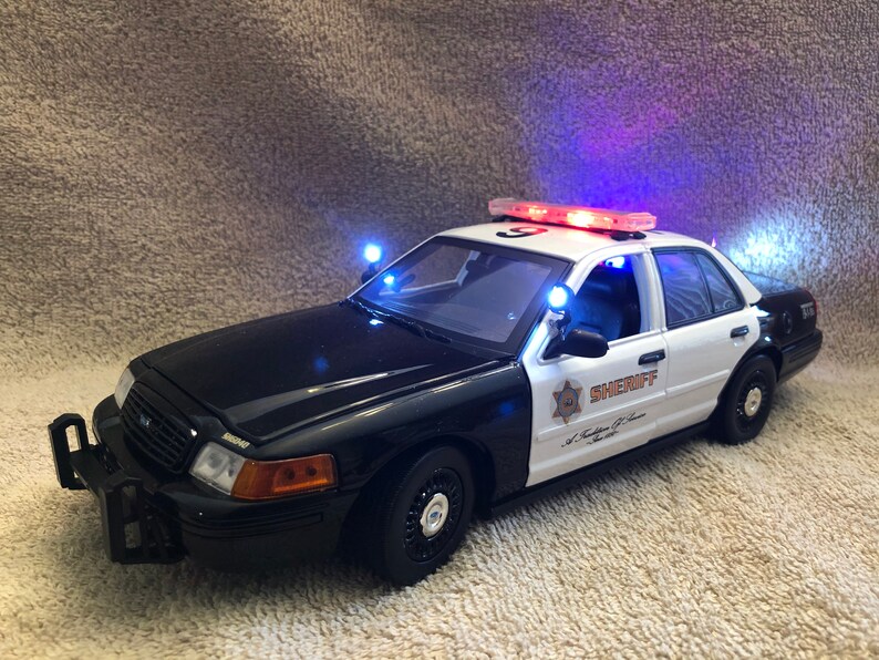 1/18 Scale CA Sheriffs Department Model Police Car Replica Etsy