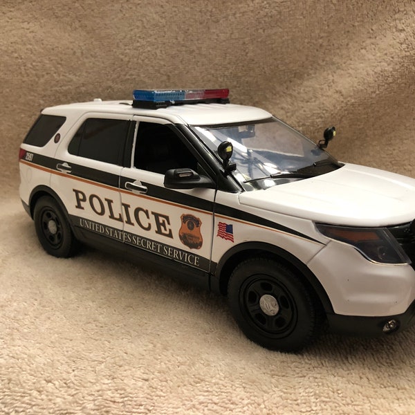 118 Police Car Working Lights Etsy
