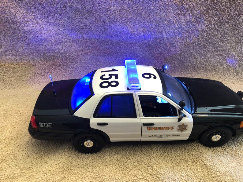 1/18 Scale CA Sheriffs Department Model Police Car Replica Etsy