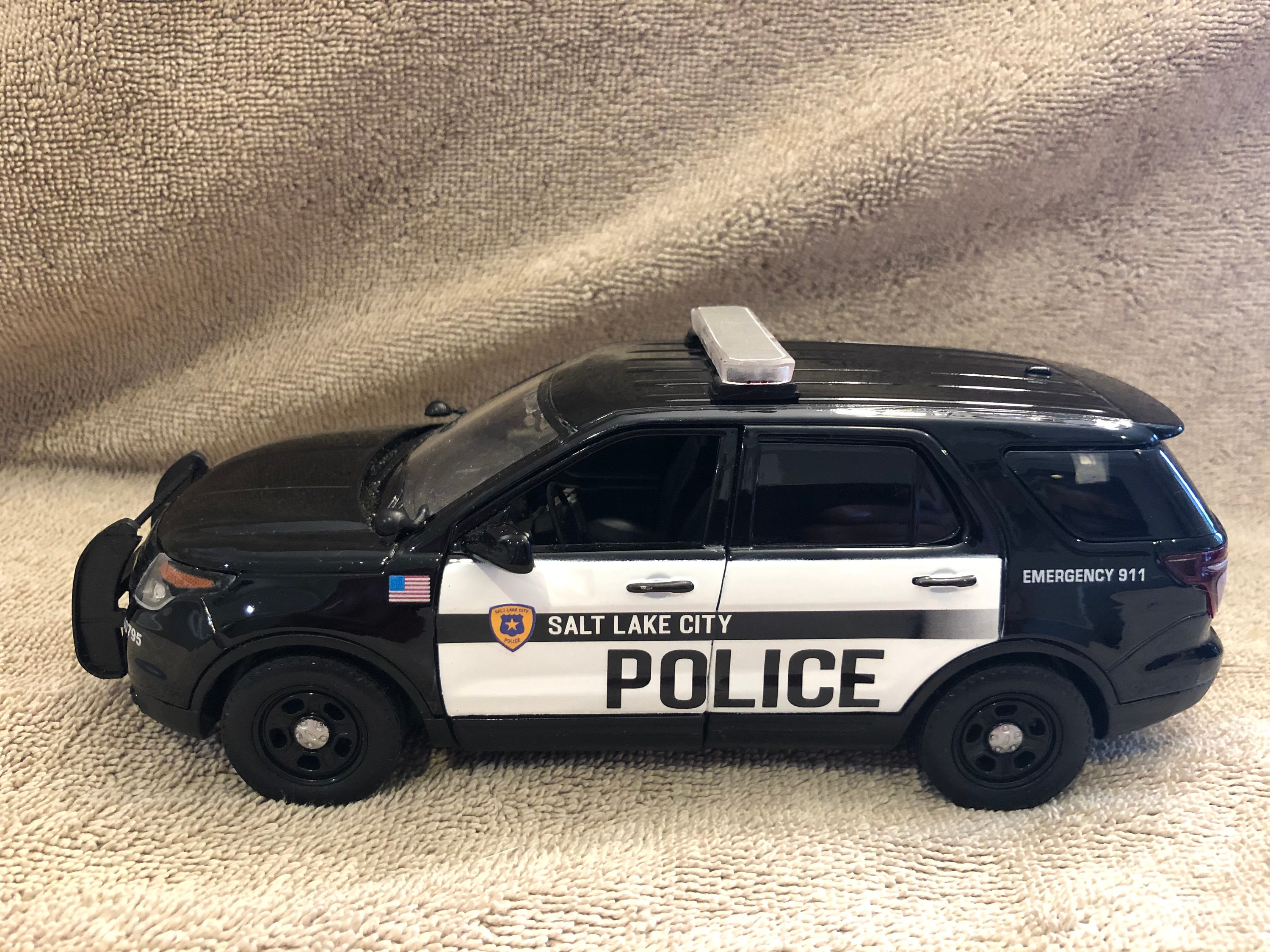 Diecast Police Cars With Working Lights and Sirens Etsy Hong Kong