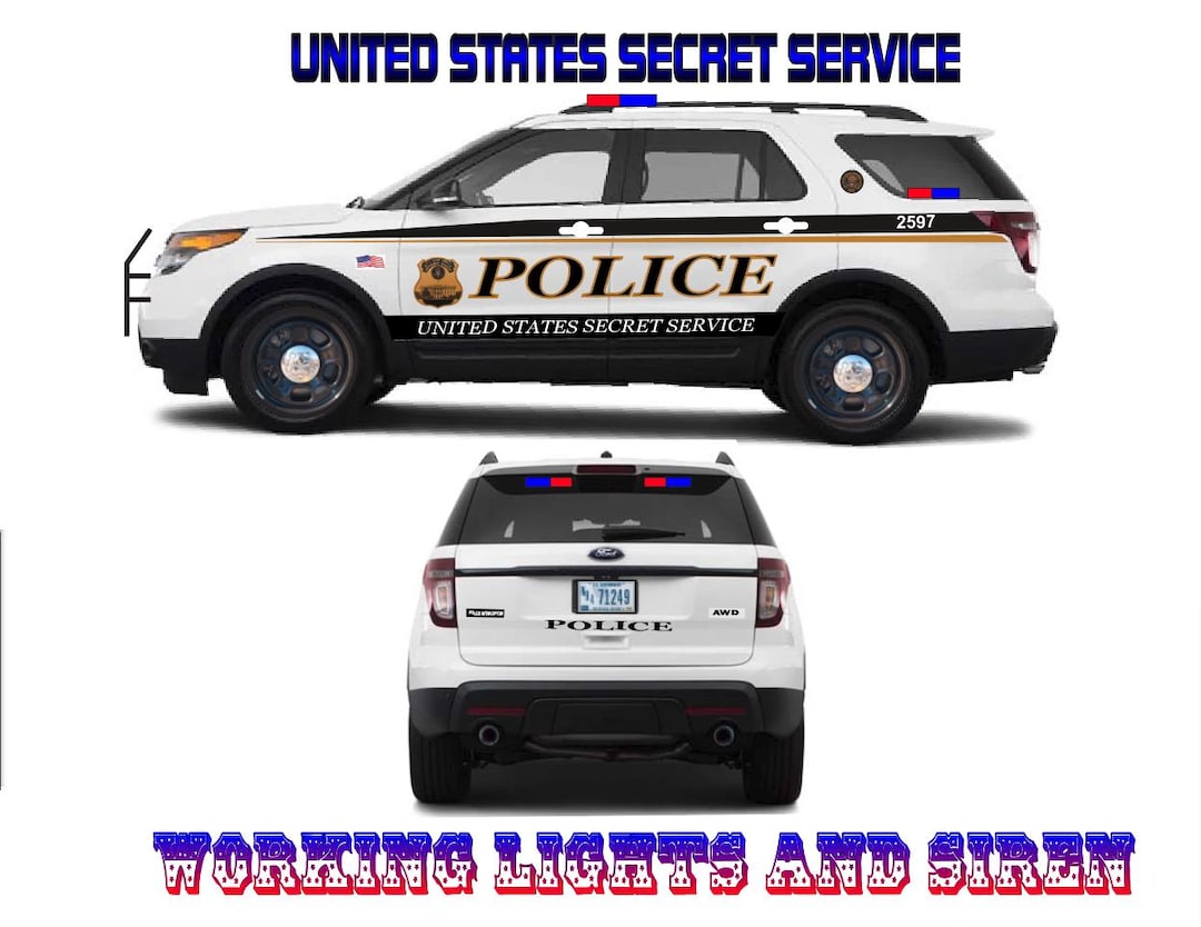 1/18 Scale United States Secret Service Police Die-cast Ford