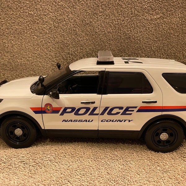 Diecast Police Car With Working Lights Etsy