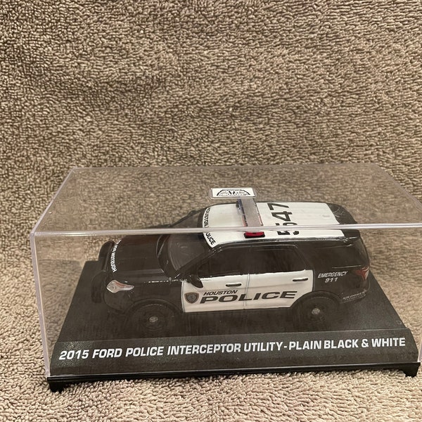 1/43 scale Houston Texas Police Ford Explorer diecast Model NON WORKING lights