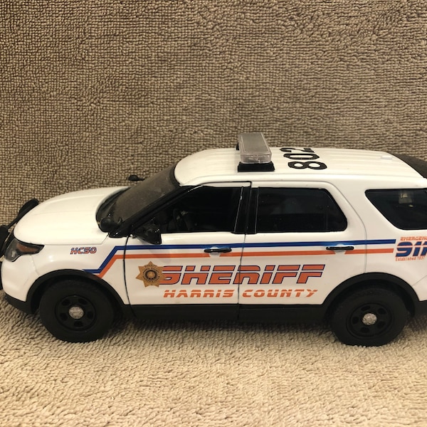 Diecast Police Cars With Working Lights and Sirens Etsy