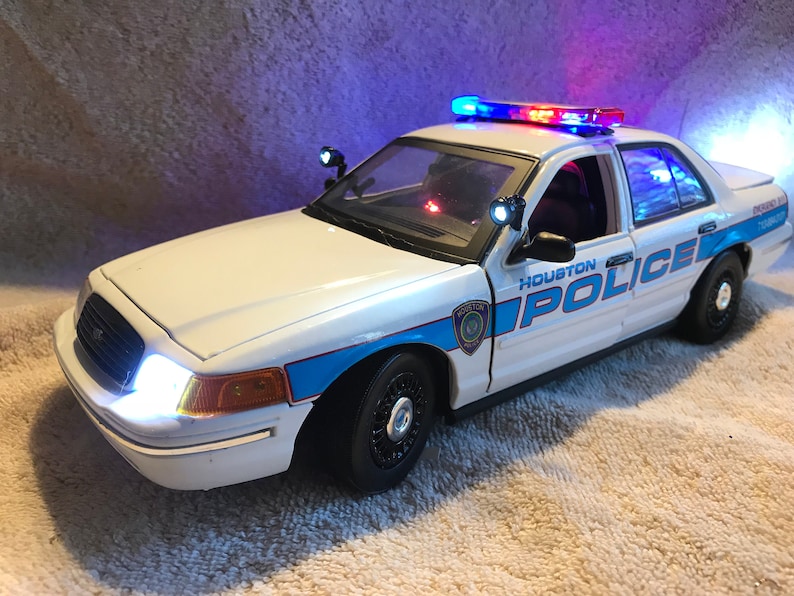 1/18 Scale Houston Texas Die Cast Model Police Car Replica Etsy