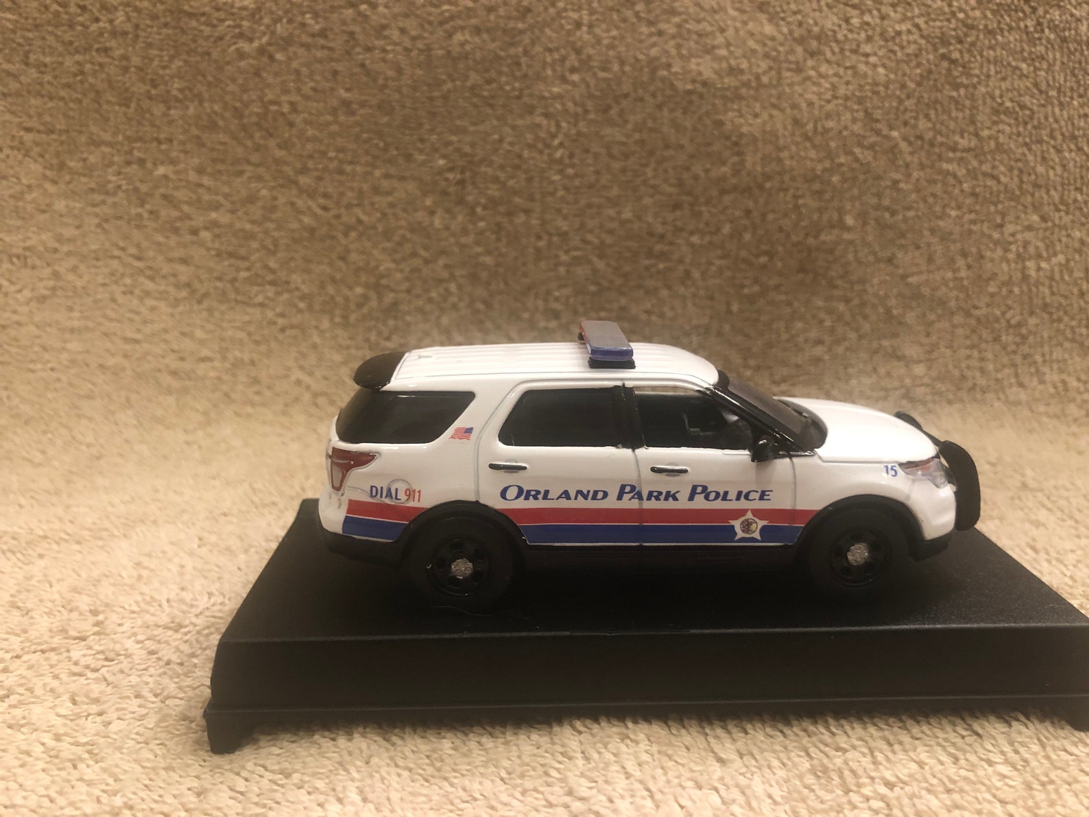 Boîte De Vitesses US Park Police Miniature échelle 1/43 – Modèle De Collection