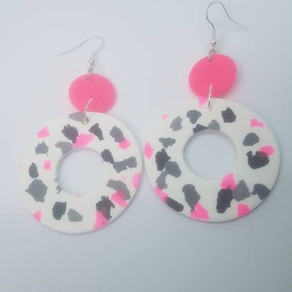 Boucles d'oreilles PinkNeon