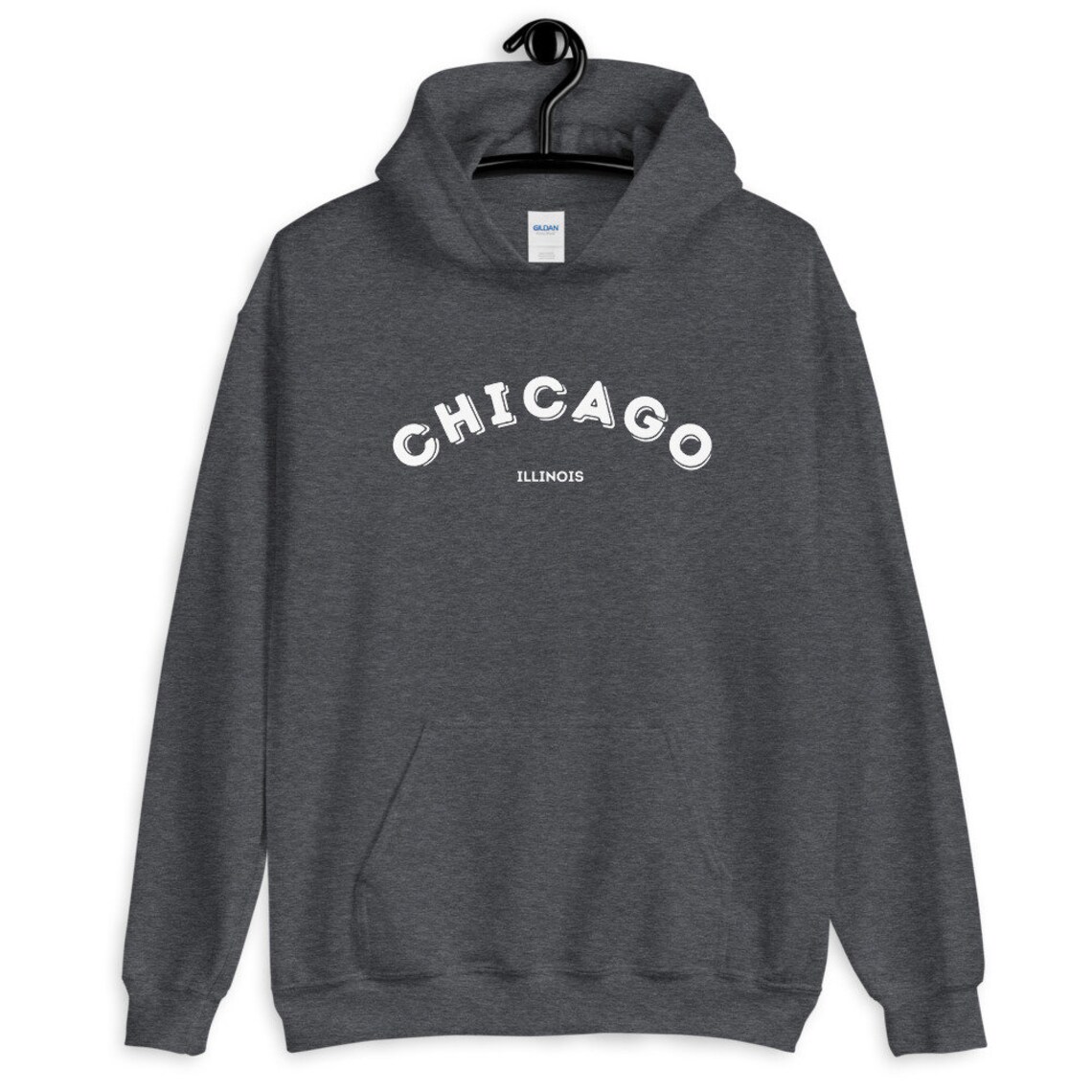 Chicago Illinois Unisex Hoodie Etsy