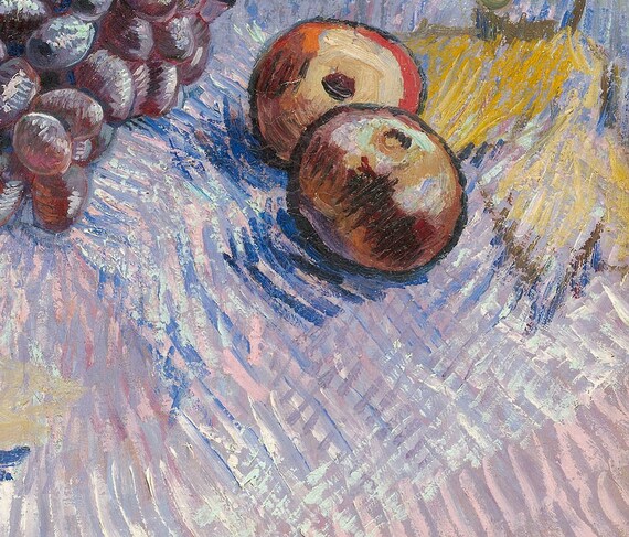 Vincent van Gogh Druiven Citroenen Peren en Appels 1887 - Etsy Nederland