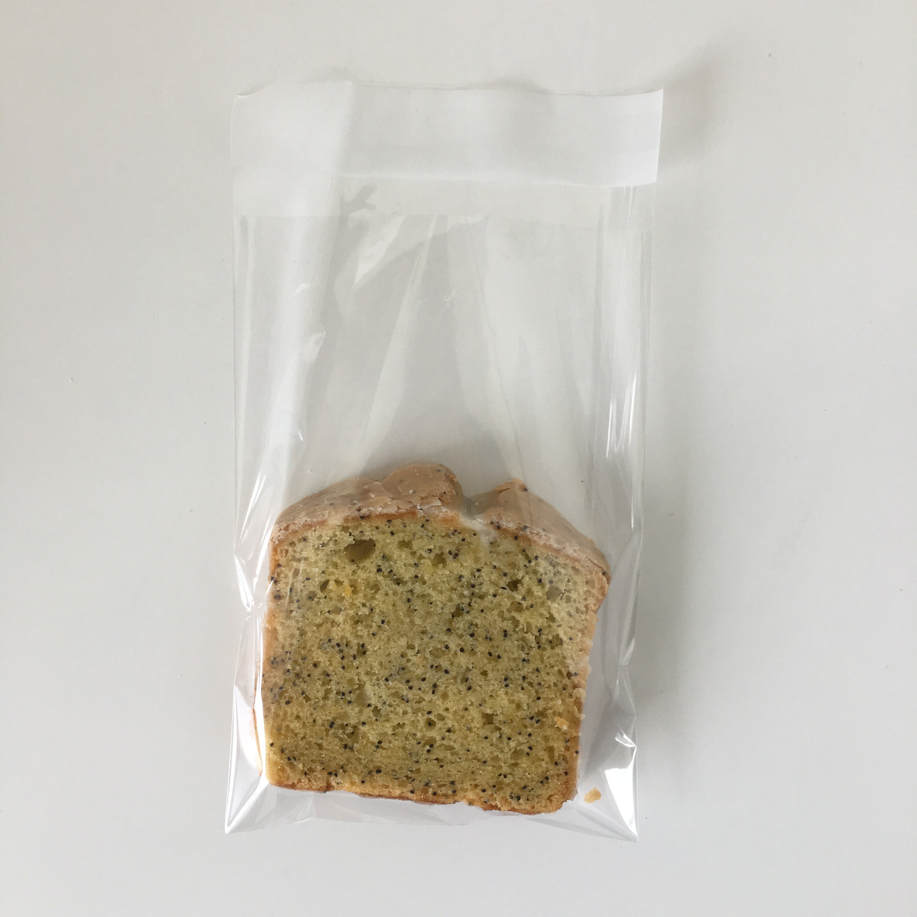 Set of (10) Clear Liner Bags Food Safe 5 x 7 with adhesive sealing