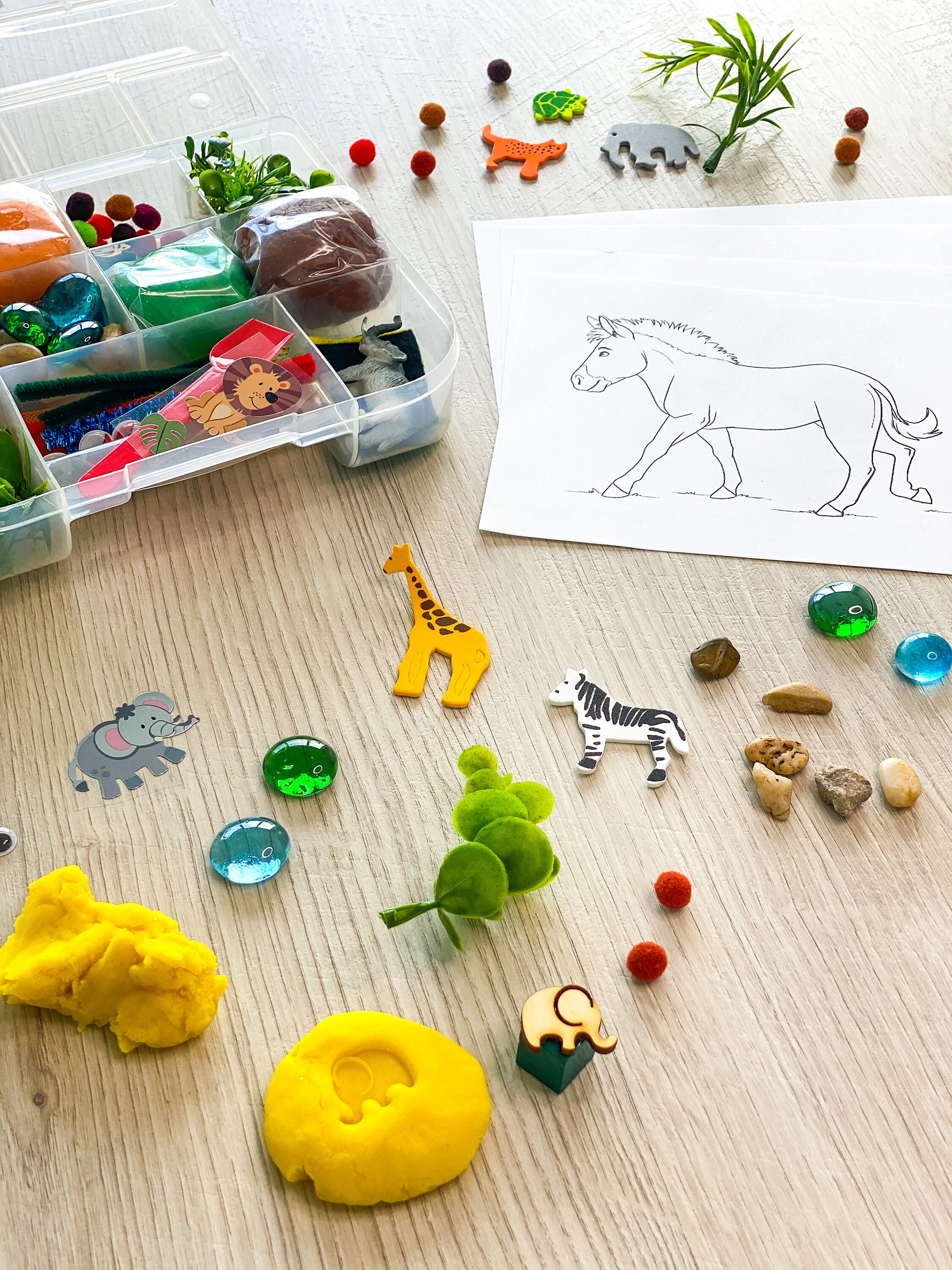 3 MONTH SUBSCRIPTION Kids Sensory Play Activity Kit inspire