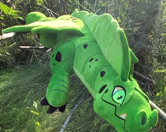 Giant Green Dragon Plush