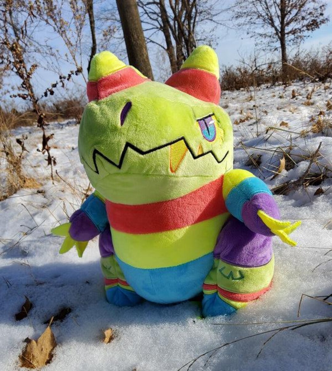 Crash the Piñata Kaiju Plush - Etsy