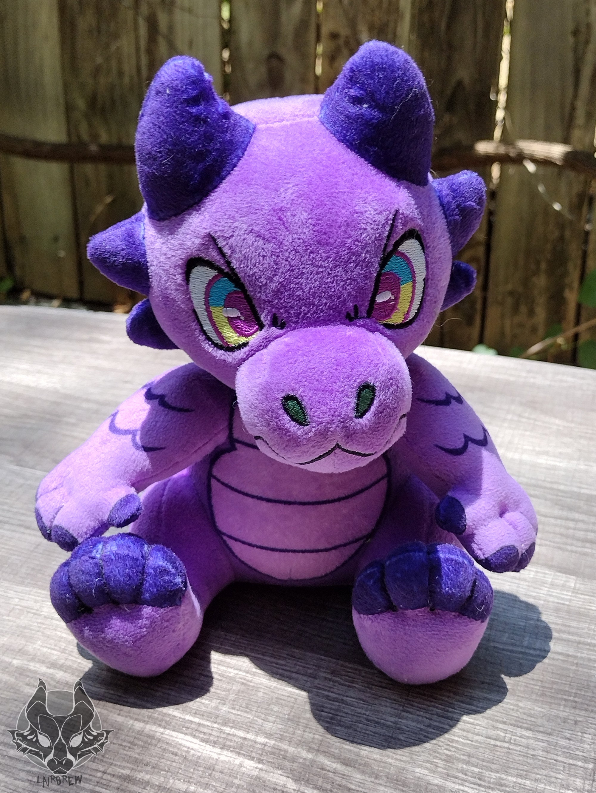 Purple sales dragon plush
