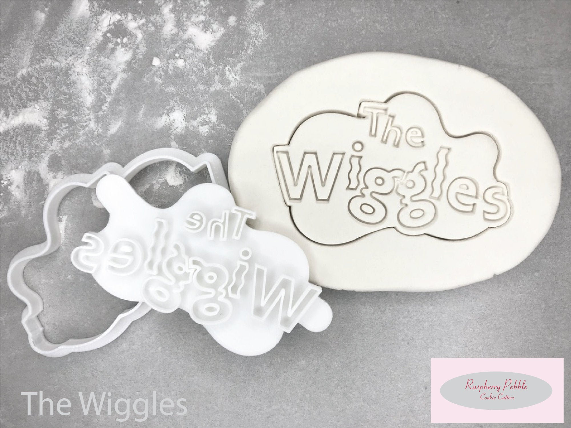 The Wiggles Cookie Cutter and Embosser with Handles The Etsy