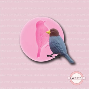 Bird Silicone Mould - Fondant Mould, Wax Mould, Soap Mould, Resin Mould, Jewelry Mould